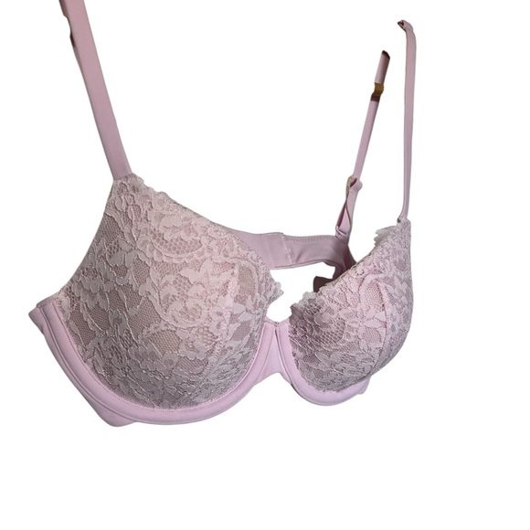 SKIMS Fits Everybody Lace T-Shirt Bra – Cherry Blossom – Size 36C – NWT! - Picture 3 of 7